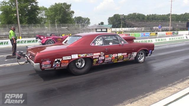 NHRA Super Gas Drag Racing JEGS SPEEDWeek National Trail Raceway смотреть онлайн