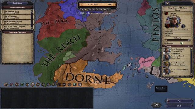 Aegon Targaryen - Crusader Kings II Game of Thrones #4 - Burning The Reach смотреть онлайн