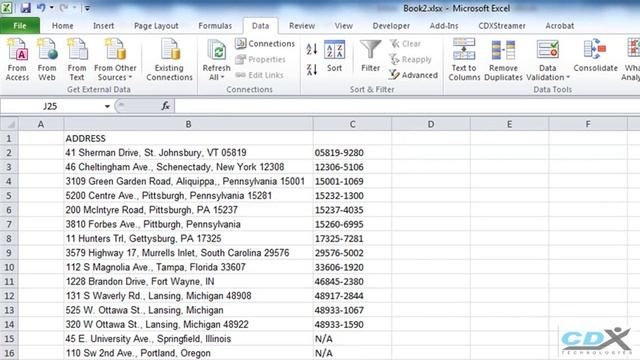 Address Verification and ZIP+4 Data in Microsoft Excel смотреть онлайн