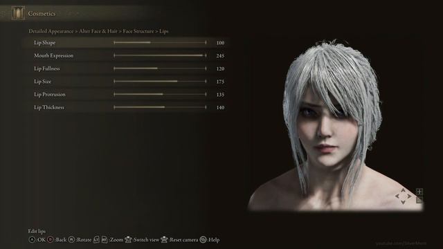 Elden Ring Female Character Creation Sliders смотреть онлайн
