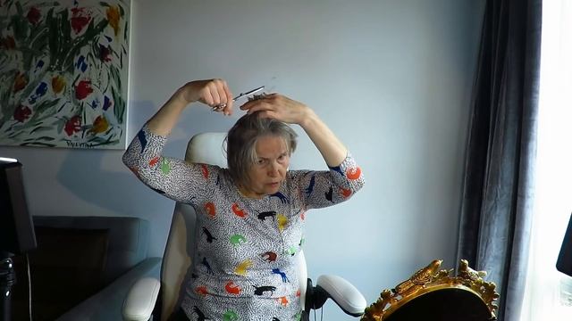 Стригусь сама. Короткая стрижка. смотреть онлайн