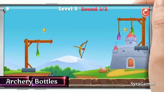 Archery Bottles Shooting Games | Shooting Game смотреть онлайн