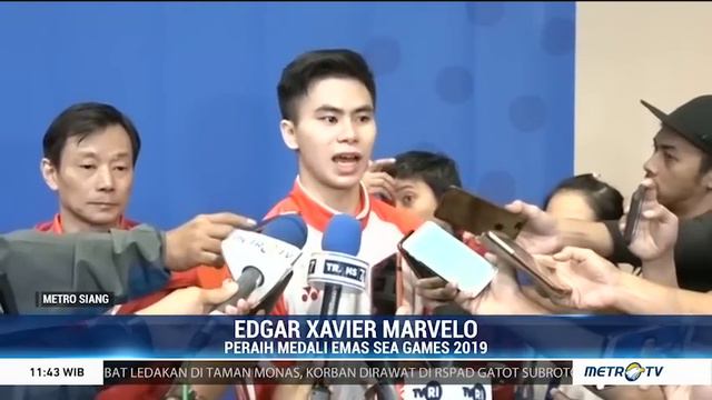 Atlet Wushu Edgar Marvelo Rebut Emas Nomor Daoshu/Gunshu смотреть онлайн
