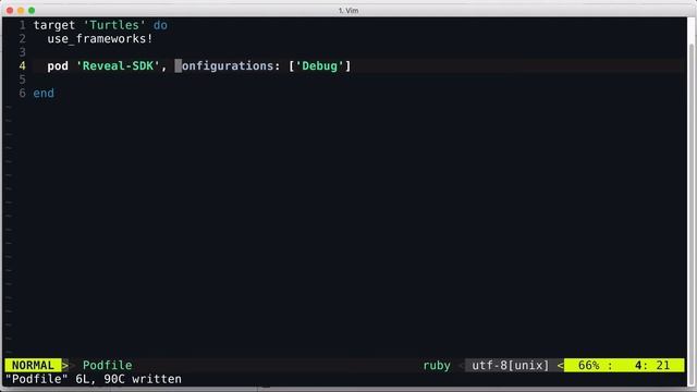 Integrating Reveal using Cocoapods смотреть онлайн