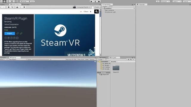 Tutorial 01 - Unity 3D Steam VR: Camera Rig (deutsch) смотреть онлайн
