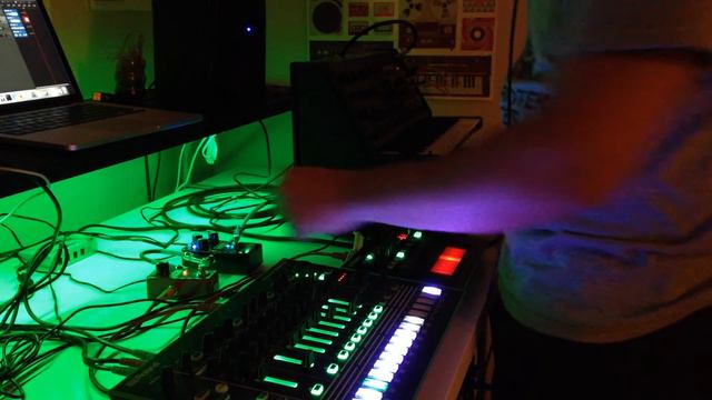Plastikman inspired jam (TB-3, TR-8, MS-20) смотреть онлайн