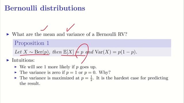 SDA 04-04 Bernoulli Distributions смотреть онлайн