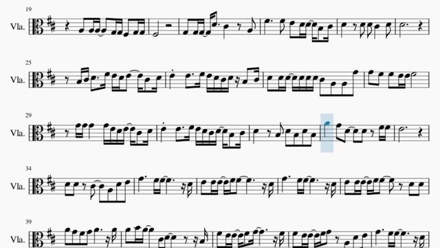 Viola Sheet Music: How to play Orange (Your Lie in April) by 7 смотреть онлайн