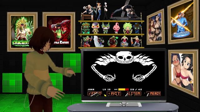 Chara reacts to: Undertale - Ultra-Sans Fight (Fan-made) смотреть онлайн