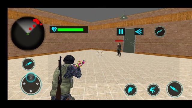 Real Shooting Gun Strike Counter Attack:3D Shooter - Android GamePlay - FpS Shooting Game. #2 смотреть онлайн