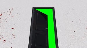 Door Opening #1 / Green Screen - Chroma Key