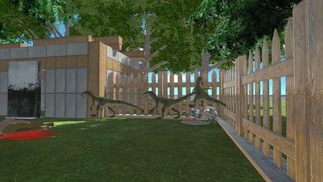 Dinosaurs Attack: Raptor Escape from Jurassic Park - Animal Revolt Battle Simulator [ARBS] смотреть онлайн