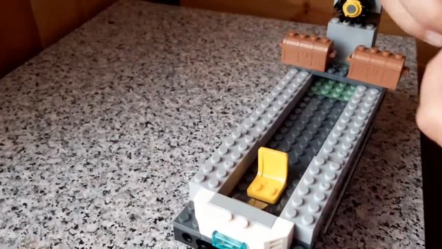 Одногусенечный вездеход из Лего смотреть онлайн