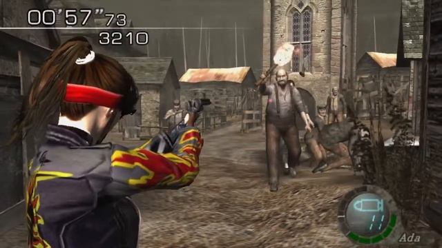 Resident Evil 4 (2007) - RE2 Claire Biker Mod смотреть онлайн