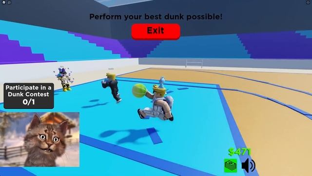 ROBLOX DUNKING SIMULATOR смотреть онлайн