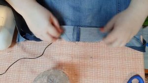 Джинсовый фартук - мечта садовника // Мастер-класс // Светлана Покрышкина