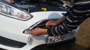 Сетка решётки радиатора форд фокус 2017 (3 часть)