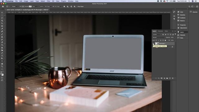 How to Add Your Images to a Mockup смотреть онлайн