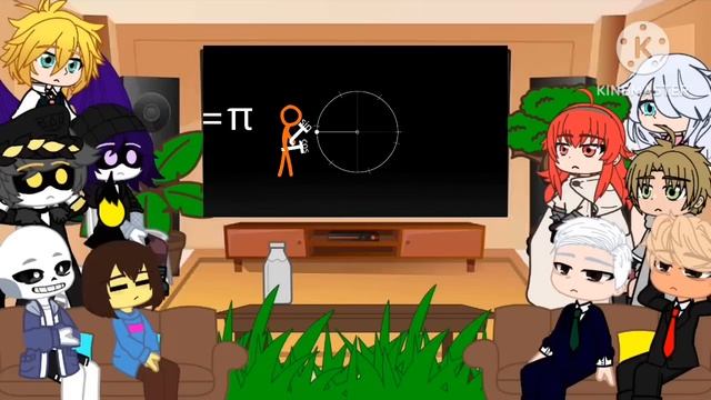 Fandom React Animation VS Math! (@alanbecker) Gacha Club!