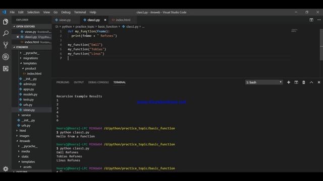 Python function | Function in python | Functions ||Class14 смотреть онлайн
