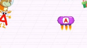 Учим букву "А". Алфавит для малышей.