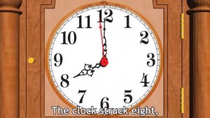 Hickory Dickory Dock | Easy learning to read the time on a clock  | Family Sing Along - Muffin Song