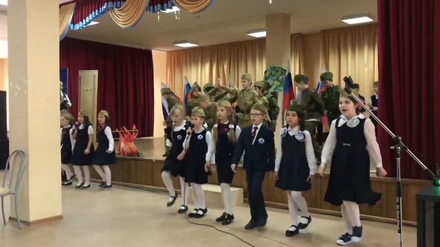 Инсценировка военной песни. Прадедушка. смотреть онлайн