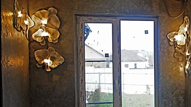 Дизайн и отделка веранды с барельефом "Цветущие орхидеи" смотреть онлайн