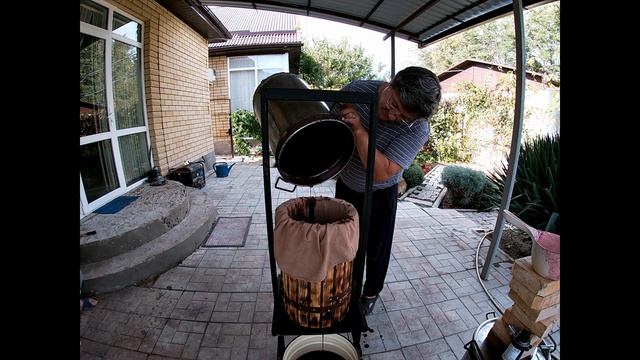 Пресс для винограда после доработки смотреть онлайн