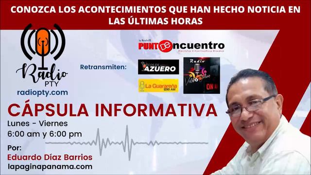 Cápsula Informativa con Eduardo Díaz Barrios - Lunes 01 de agosto 2022 смотреть онлайн