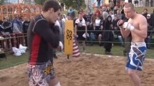 Тайский бокс против ММА бойца !!! Лучший Бой !!!