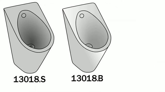 Антивандальный писсуар для общественных санузлов 13004 от испанской компании Nofer