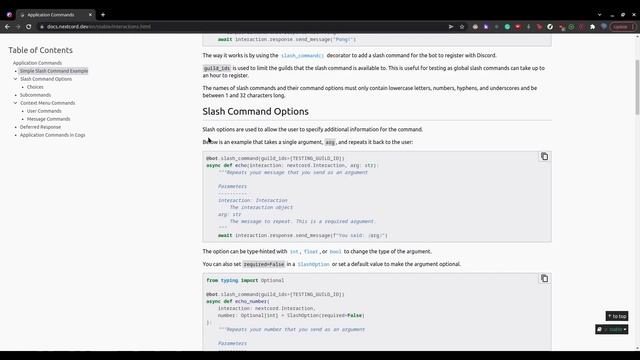 Slash Commands and Options | Discord Bot Tutorial Python Nextcord | Part 11 смотреть онлайн