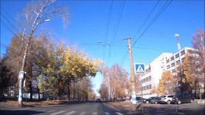 Ульяновск. Новый город -верхняя террасса-автомобильный спуск  на новый мост.
