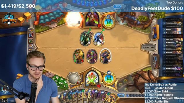 GRUUL! The GOLDEN GOD of Hearthstone (Galakrond Secret Rogue) | Ashes of Outland | Wild Hearthstone смотреть онлайн