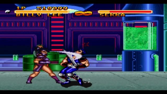 Double Dragon V: The Shadow Falls (Super Nintendo) смотреть онлайн