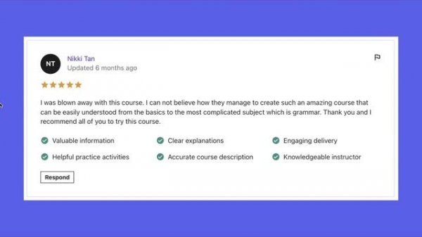 The English Master Course: English Grammar, English Speaking and pronunciation, English Punctuation