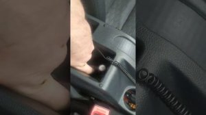 Заміна хром кнопки ручника   Skoda octavia a5 FL