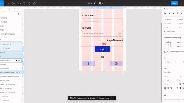 MOBILE APP SIGNUP/ LOGIN UI DESIGN IN FIGMA - DAILY UI DAY 001 смотреть онлайн