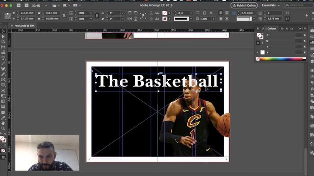 Верстка журнала с нуля в Adobe Indesign CC 2018 3 Второй разворот_1080pFHR смотреть онлайн