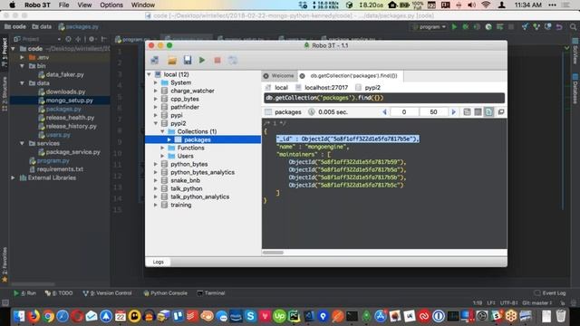 Let's Build Something with MongoDB and Python смотреть онлайн