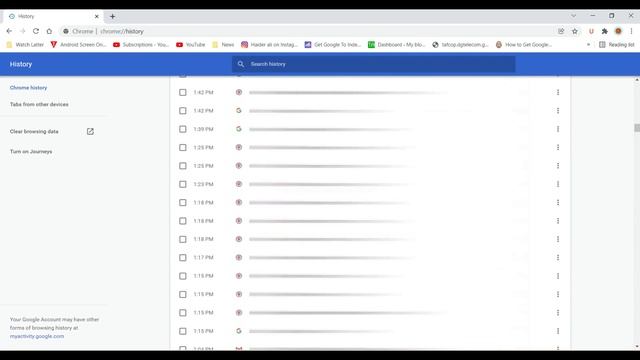 Clear Chrome History and Cookies | how to remove google search history in pc смотреть онлайн