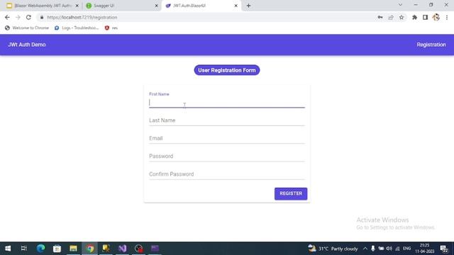 Part-3 | Invoke User Registration API Endpoint From BlazorWebAssembly & Unique Email Validation смотреть онлайн