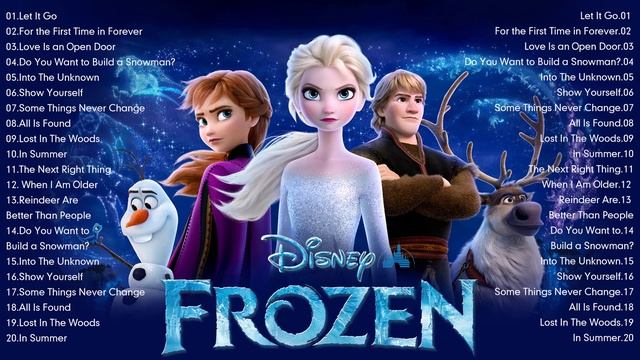 Relaxing Disney and Pixar Music - Frozen 1 & 2 OST Instrumental Collection смотреть онлайн