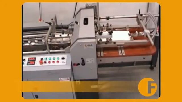 6-и полосная брошюра (400 г/м2) с биговкой и фальцовкой в один прогон на машине Fidia Desta смотреть онлайн