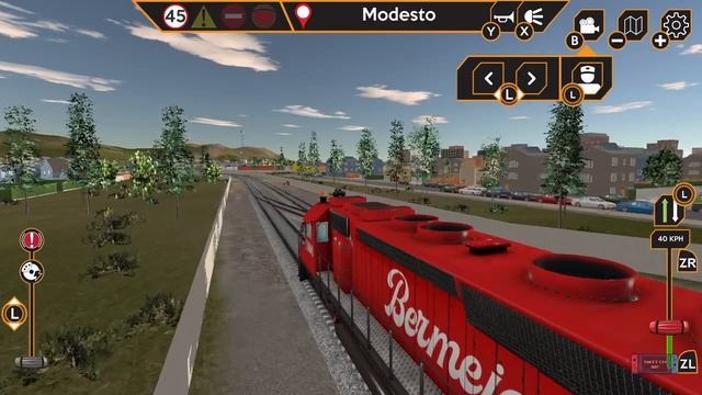 Train Ride Simulator - Nintendo Switch Gameplay смотреть онлайн