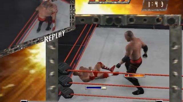 WWE RAW 2007 Smackdown Kane VS Brock Lesnar Gameplay