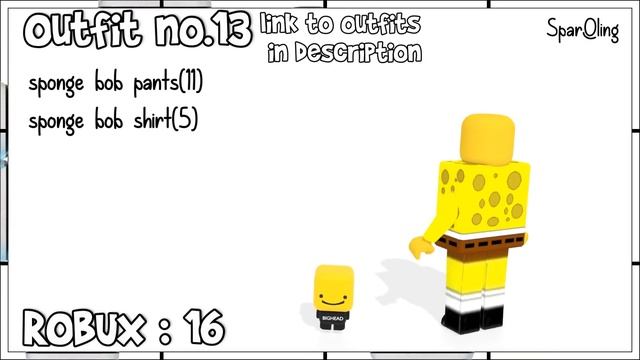 25 Roblox Cartoon Characters Fans Outfits смотреть онлайн