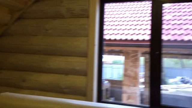 Строительство бани под ключ. Обзор бани из бревна. Гостевой дом из дерева смотреть онлайн