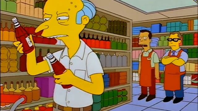 The Simpsons - Mr Burns Ketchup Catsup смотреть онлайн